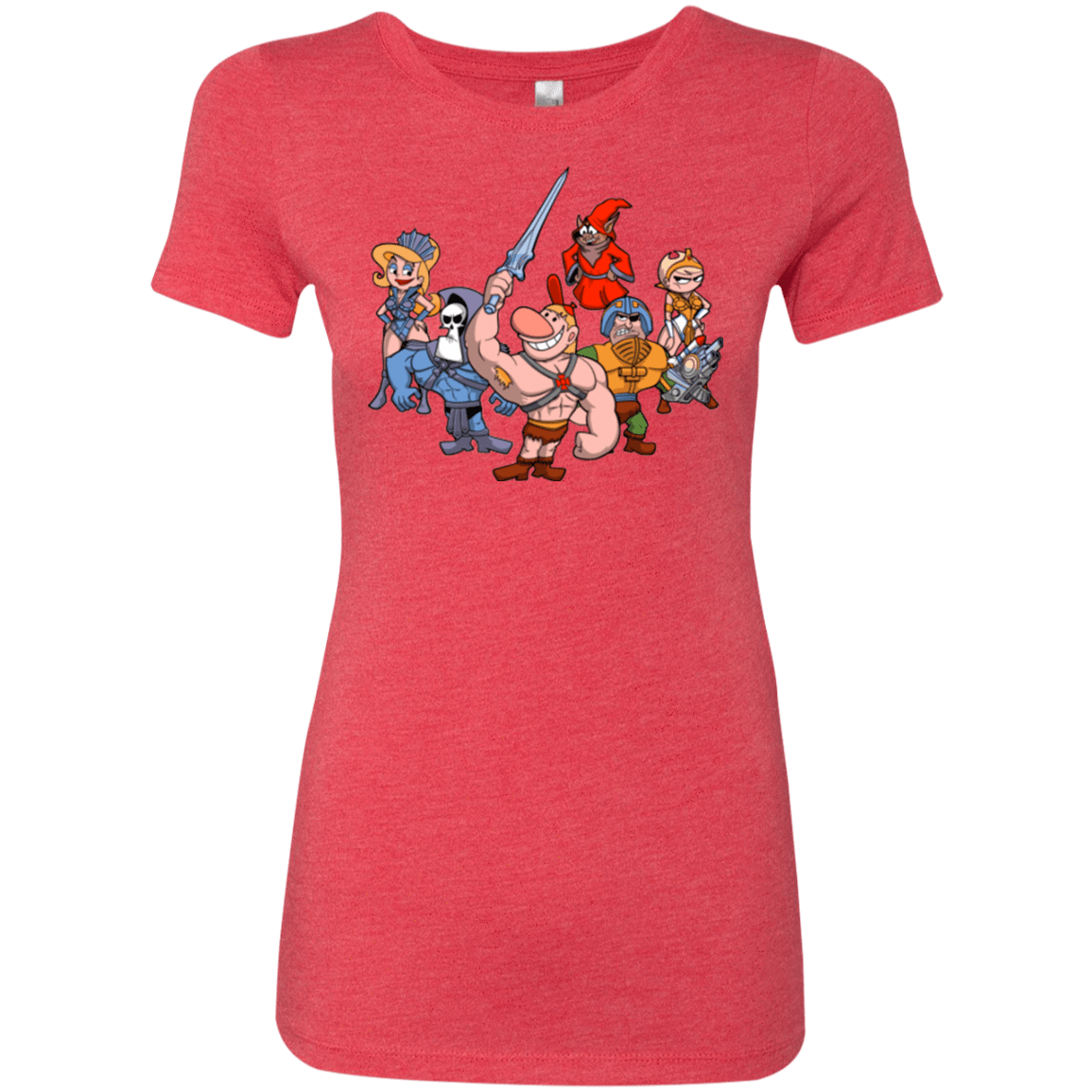 T-Shirts Vintage Red / Small Masters of the Grimverse Women's Triblend T-Shirt