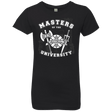 T-Shirts Black / YXS Masters of the University Girls Premium T-Shirt
