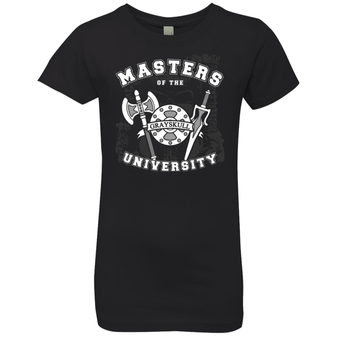 T-Shirts Black / YXS Masters of the University Girls Premium T-Shirt