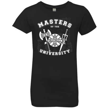 T-Shirts Black / YXS Masters of the University Girls Premium T-Shirt