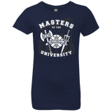 T-Shirts Midnight Navy / YXS Masters of the University Girls Premium T-Shirt