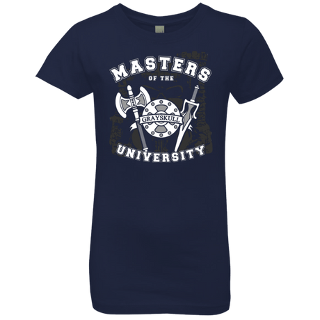 T-Shirts Midnight Navy / YXS Masters of the University Girls Premium T-Shirt
