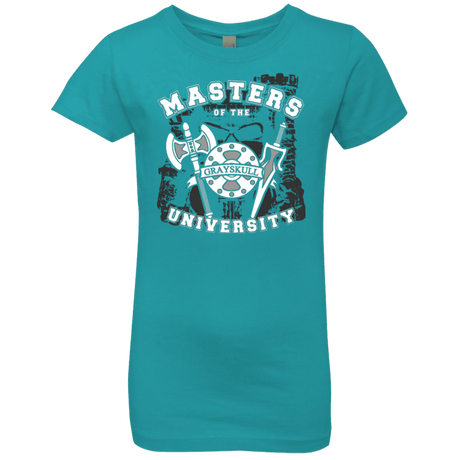 T-Shirts Tahiti Blue / YXS Masters of the University Girls Premium T-Shirt