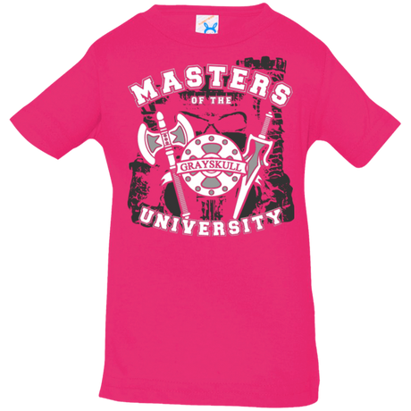 T-Shirts Hot Pink / 6 Months Masters of the University Infant Premium T-Shirt