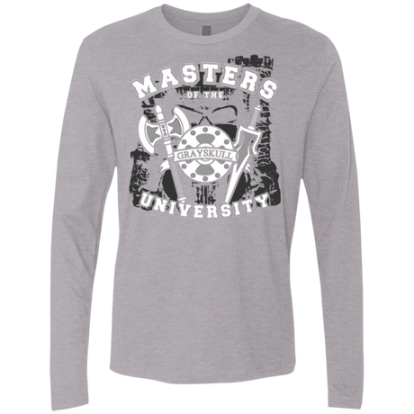 T-Shirts Heather Grey / Small Masters of the University Men's Premium Long Sleeve