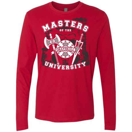 T-Shirts Red / Small Masters of the University Men's Premium Long Sleeve