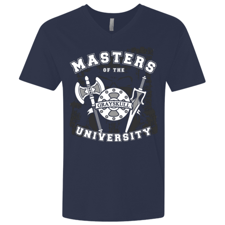 T-Shirts Midnight Navy / X-Small Masters of the University Men's Premium V-Neck