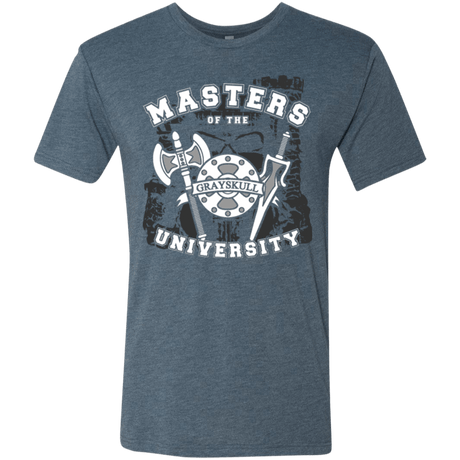 T-Shirts Indigo / Small Masters of the University Men's Triblend T-Shirt