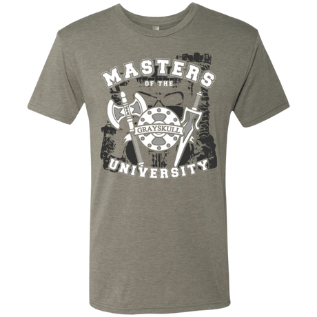 T-Shirts Venetian Grey / Small Masters of the University Men's Triblend T-Shirt