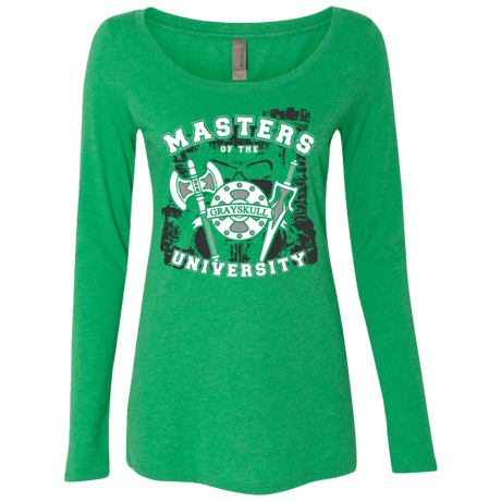 T-Shirts Envy / Small Masters of the University Women's Triblend Long Sleeve Shirt