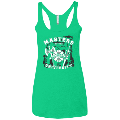 T-Shirts Envy / X-Small Masters of the University Women's Triblend Racerback Tank