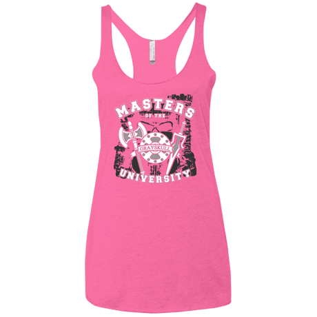 T-Shirts Vintage Pink / X-Small Masters of the University Women's Triblend Racerback Tank