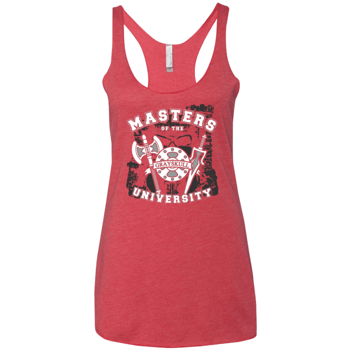 T-Shirts Vintage Red / X-Small Masters of the University Women's Triblend Racerback Tank