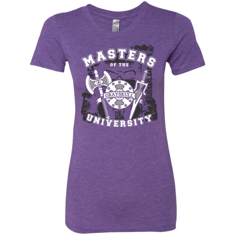 T-Shirts Purple Rush / Small Masters of the University Women's Triblend T-Shirt