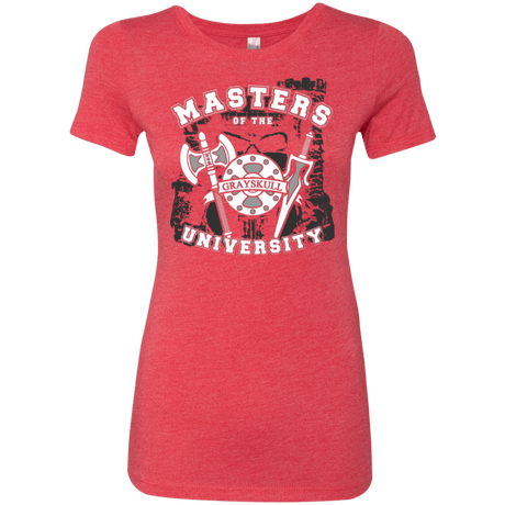 T-Shirts Vintage Red / Small Masters of the University Women's Triblend T-Shirt