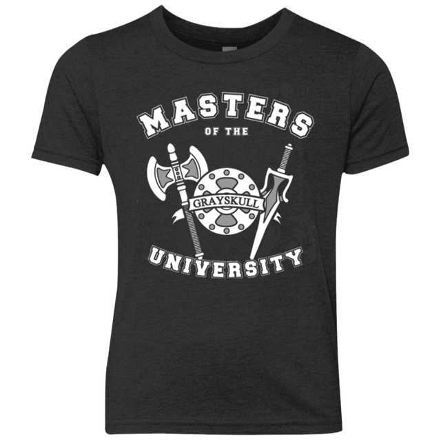 T-Shirts Vintage Black / YXS Masters of the University Youth Triblend T-Shirt
