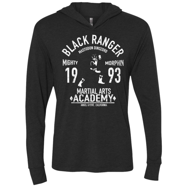 T-Shirts Vintage Black / X-Small Mastodon Ranger (1) Triblend Long Sleeve Hoodie Tee