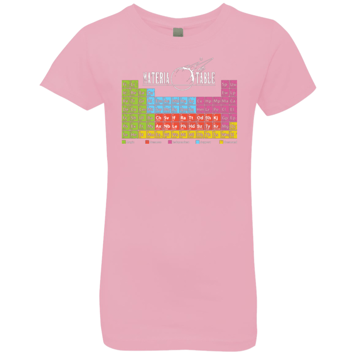 T-Shirts Light Pink / YXS MATERIA TABLE Girls Premium T-Shirt