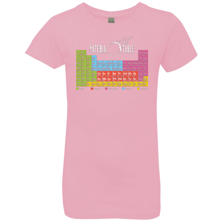 T-Shirts Light Pink / YXS MATERIA TABLE Girls Premium T-Shirt