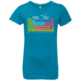 T-Shirts Turquoise / YXS MATERIA TABLE Girls Premium T-Shirt