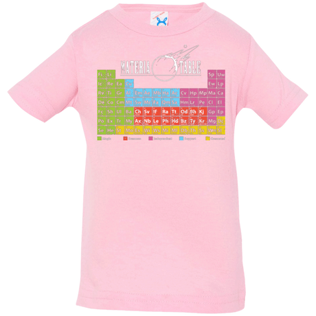 T-Shirts Pink / 6 Months MATERIA TABLE Infant Premium T-Shirt