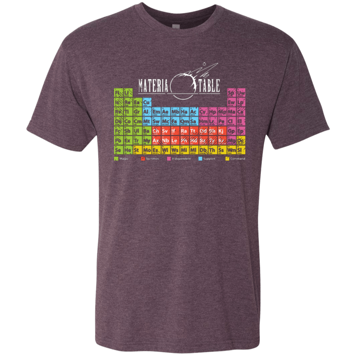 T-Shirts Vintage Purple / Small MATERIA TABLE Men's Triblend T-Shirt
