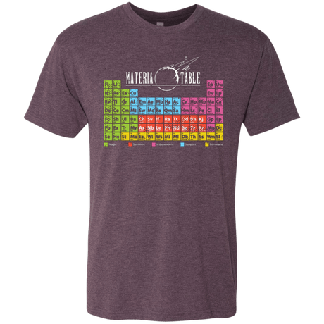 T-Shirts Vintage Purple / Small MATERIA TABLE Men's Triblend T-Shirt