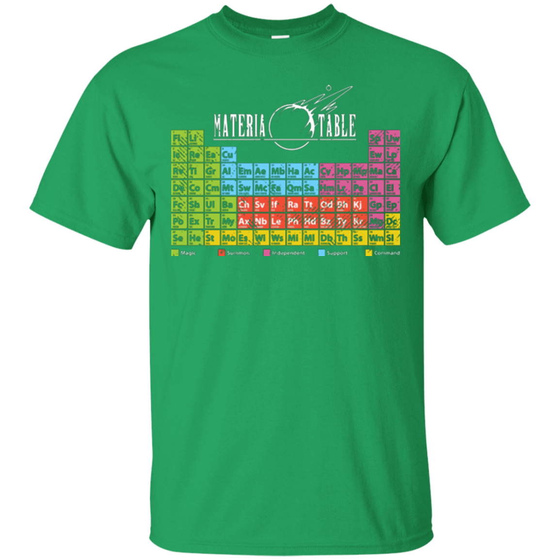 T-Shirts Irish Green / Small MATERIA TABLE T-Shirt