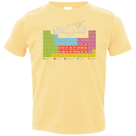 T-Shirts Butter / 2T MATERIA TABLE Toddler Premium T-Shirt