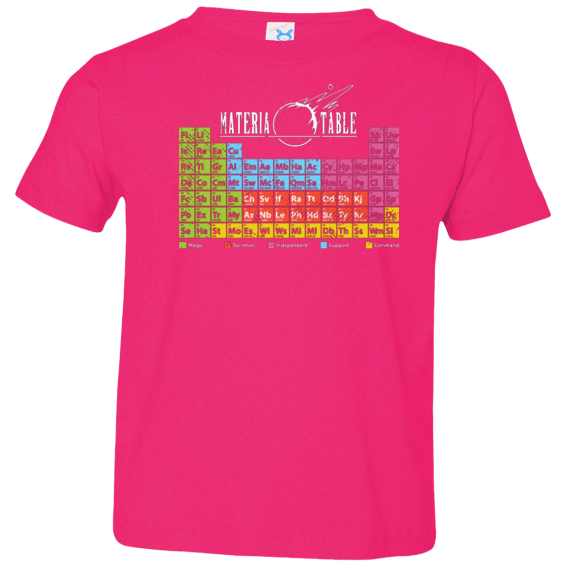 T-Shirts Hot Pink / 2T MATERIA TABLE Toddler Premium T-Shirt