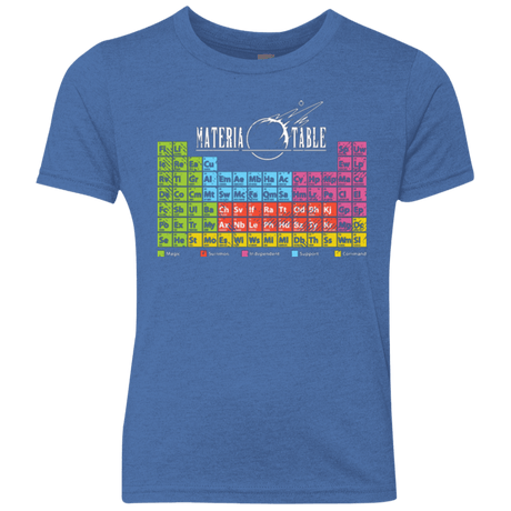 T-Shirts Vintage Royal / YXS MATERIA TABLE Youth Triblend T-Shirt