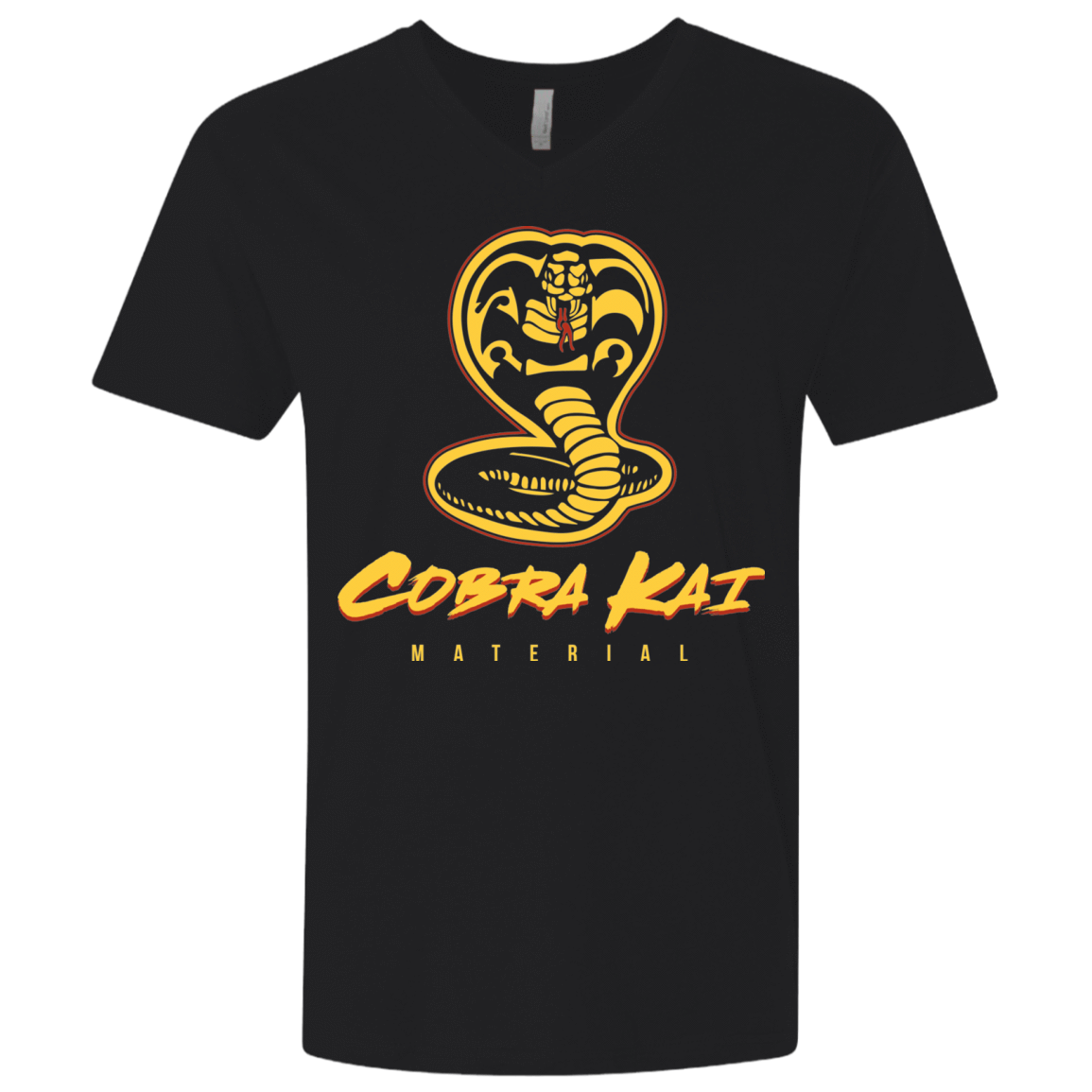 T-Shirts Black / X-Small MATERIAL Men's Premium V-Neck