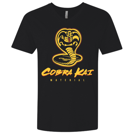 T-Shirts Black / X-Small MATERIAL Men's Premium V-Neck