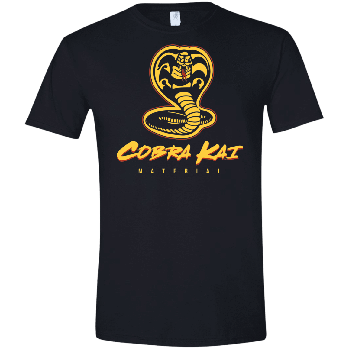 T-Shirts Black / X-Small MATERIAL Men's Semi-Fitted Softstyle