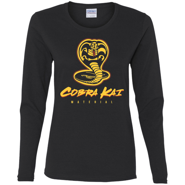 T-Shirts Black / S MATERIAL Women's Long Sleeve T-Shirt