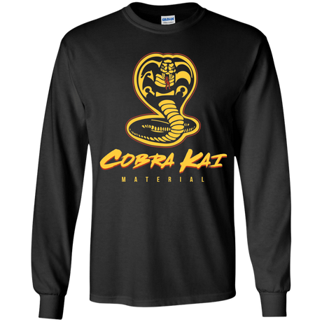 T-Shirts Black / YS MATERIAL Youth Long Sleeve T-Shirt