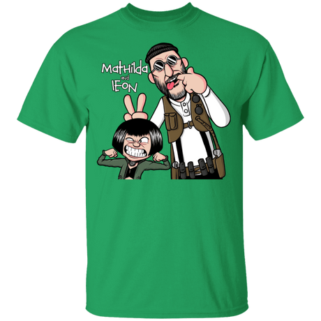 T-Shirts Irish Green / YXS Mathilda & Leon Youth T-Shirt