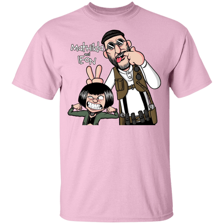 T-Shirts Light Pink / YXS Mathilda & Leon Youth T-Shirt