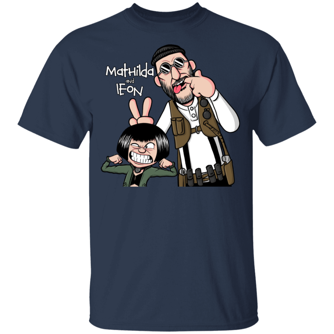 T-Shirts Navy / YXS Mathilda & Leon Youth T-Shirt