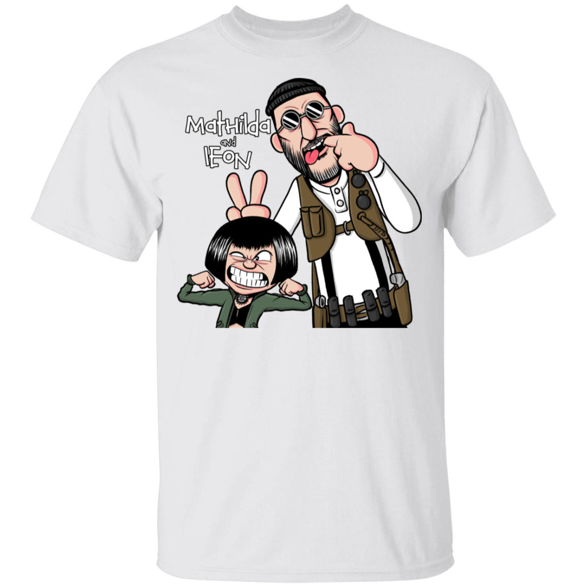 T-Shirts White / YXS Mathilda & Leon Youth T-Shirt