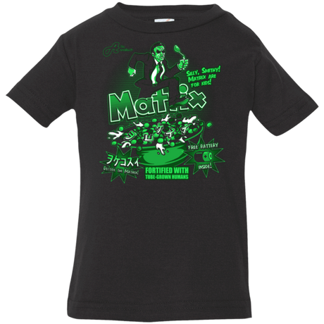 T-Shirts Black / 6 Months Matrix Cereal Infant Premium T-Shirt
