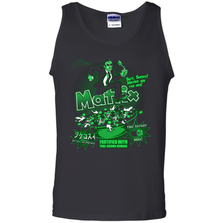 T-Shirts Black / S Matrix Cereal Men's Tank Top