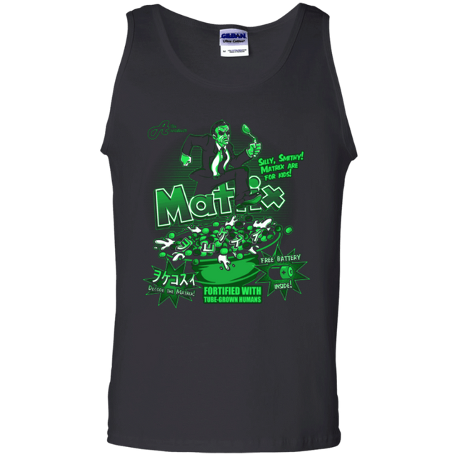 T-Shirts Black / S Matrix Cereal Men's Tank Top