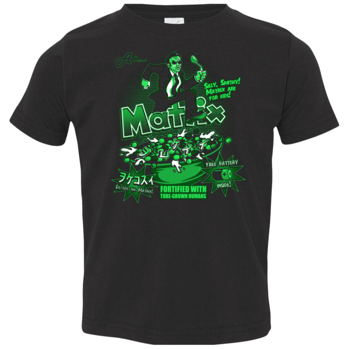 T-Shirts Black / 2T Matrix Cereal Toddler Premium T-Shirt