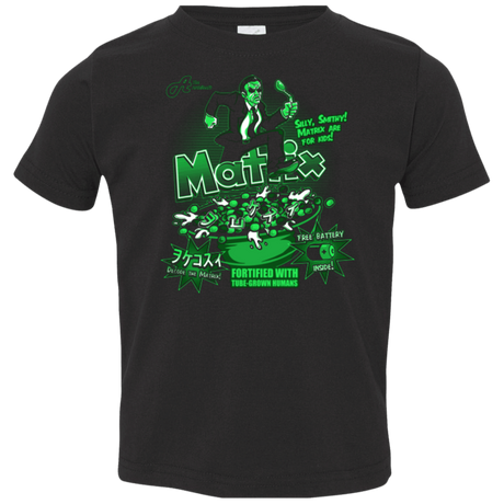 T-Shirts Black / 2T Matrix Cereal Toddler Premium T-Shirt