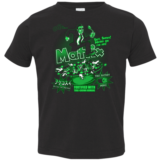 T-Shirts Black / 2T Matrix Cereal Toddler Premium T-Shirt