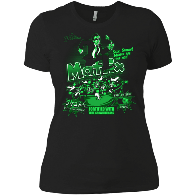 T-Shirts Black / X-Small Matrix Cereal Women's Premium T-Shirt