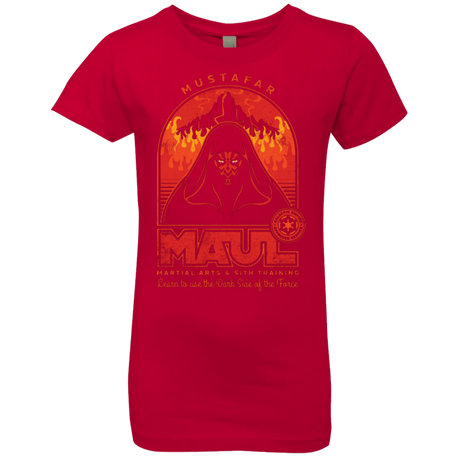 T-Shirts Red / YXS Maul Martial Arts Girls Premium T-Shirt