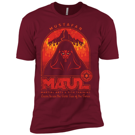 T-Shirts Cardinal / X-Small Maul Martial Arts Men's Premium T-Shirt