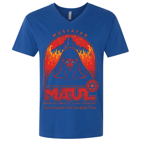 T-Shirts Royal / X-Small Maul Martial Arts Men's Premium V-Neck